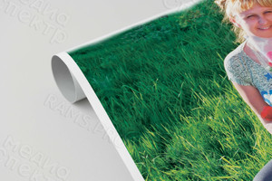 Фотокартина на холсте 60х40см «Девушка с цветами» — фото 2