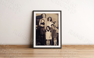 Фотокартина на холсте 40х50см «Большая дружная семья» — фото 3