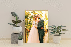 Фотокартины на холсте 30х40см, 40х30см «Свадьба» — фото 6