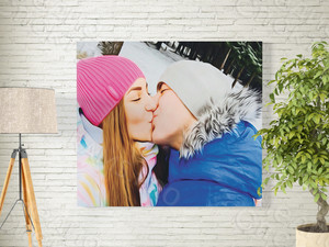 Фотокартина на холсте 50х40см «Поцелуй» — фото 4