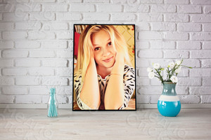 Фотокартина на холсте 40х60см «Красивая девушка» — фото 2