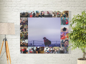 Фотокартина-коллаж на холсте 50х50см «Друзья на век» — фото 4