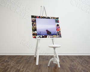 Фотокартина-коллаж на холсте 50х50см «Друзья на век» — фото 3