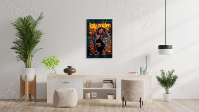 Фотокартина на холсте 50х70см «katy golden» — фото