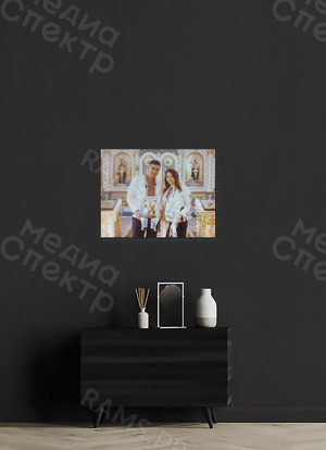 Фотокартина на холсте 60х40см «Венчание» — фото 1