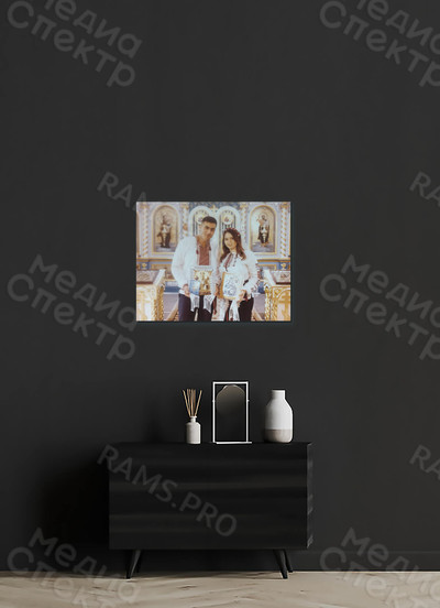 Фотокартина на холсте 60х40см «Венчание» — фото