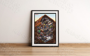 Постер-картина в багетной раме 60х84см «Космос» — фото 3