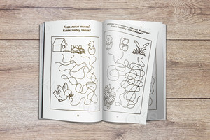 Книга-раскраска «Алфавит» карельского языка для детей — фото 3