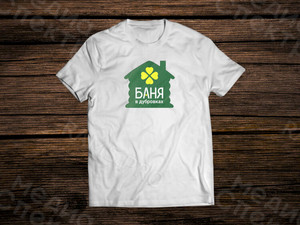 Логотип и фирменный стиль «БАНЯ в Дубровках» — фото 4