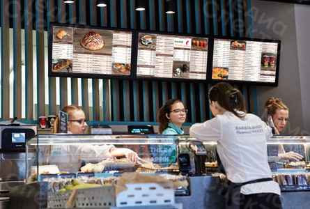 Экранное видео-меню для кафе «АРЗИ» — фото