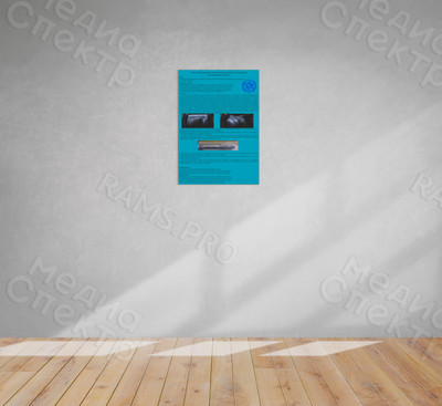 Плакат А1 курсовая работа «Лучевая диагностика» — фото