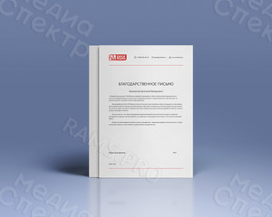 Фирменный бланк компании «PROFрацион» — фото 1