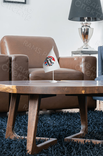 Флажки настольные с логотипом ЯЦ «COOL SCHOOL» — фото