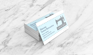 Визитка для мастера по ремонту одежды — фото 3