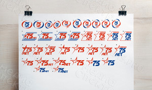 Логотипы-символика к юбилею 75 лет заводу «Звезда» — фото 1