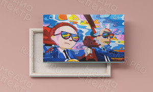 Картина на подрамнике 80х50см в стиле «Поп-арт» — фото 3