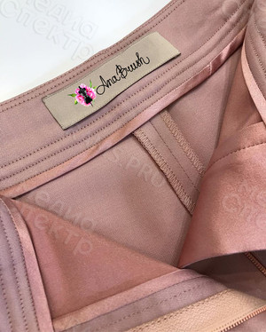 Разработка логотипа для авторского ателье дизайнерской одежды бренда «Ana Brush» — фото 2