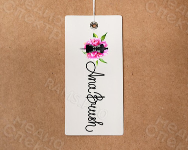 Разработка логотипа для авторского ателье дизайнерской одежды бренда «Ana Brush» — фото