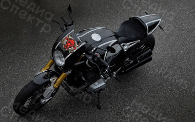 Наклейки на мотоцикл: эмблема клуба «BMW BOXER CLUB» — фото