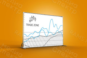 Press wall 3х2,2м «Trade Zone Camp» — фото 2