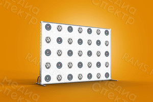 Press-wall 3х2м для видеоконференции ГМУ 19-20.10.2021 — фото 3