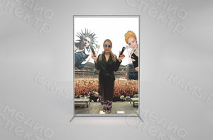 Press wall 1.5х2м «Микрофоны» — фото 1