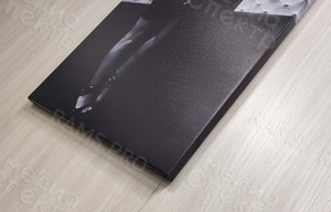 Картина с ЧБ фотографией «Две девушки» — фото 5