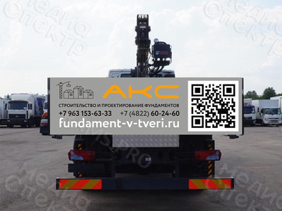 Щиты из композита на борта манипулятора Volvo FE 240 «АКС» — фото