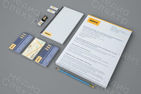 Логотип и фирменный стиль для компании «ЮККА» — фото