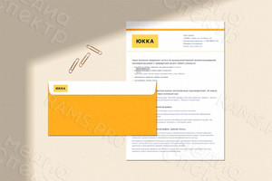 Логотип и фирменный стиль для компании «ЮККА» — фото 2