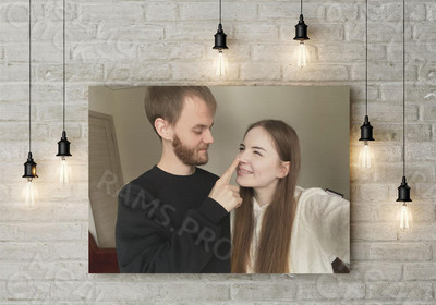 Фотокартина 70х50см на подрамнике с галерейной натяжкой холста — фото