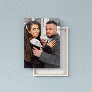 Фотокартина 50х70см «Молодожены» — фото 2