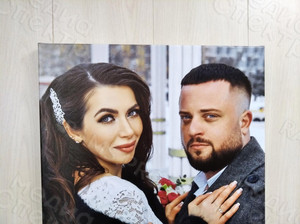 Фотокартина 50х70см «Молодожены» — фото 4