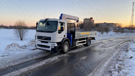 Наклейки на Щиты манипулятор Volvo FE 240 замена номера телефона — фото