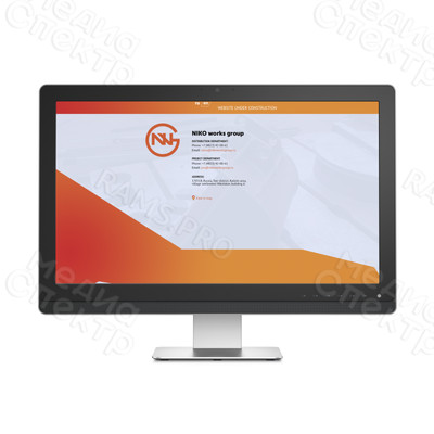 Страница-заглушка для сайта nikoworksgroup.ru — фото