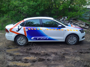 Брендирование Фольксваген ПОЛО в кузове 2020г. для автошколы «СТАРТ» — фото 4