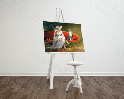 Печать холста для картины 85х60см — фото