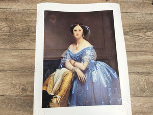 Картина-фотомонтаж – портрет в историческом стиле «Княгиня» — фото 3