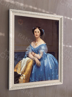 Картина-фотомонтаж – портрет в историческом стиле «Княгиня» — фото 1