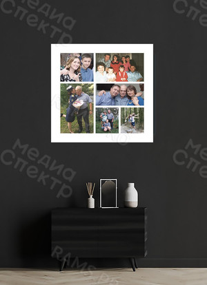 Картина-фотоколлаж из 6 фото — фото 2