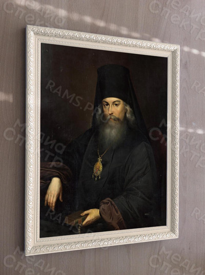 Картина-репродукция в багете 33х40см «Архимандрит» — фото