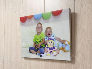 Фотокартина 40х30см «Дети с шарами» — фото 6