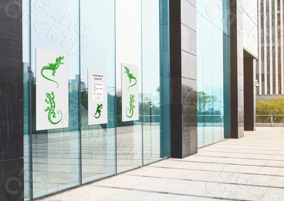 Оклейка стекол студии красоты «LIZARD» маникюр — фото