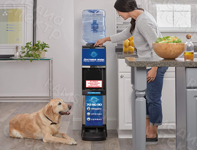 Наклейки на кулеры Водной компании «Бон-Шанс» — фото