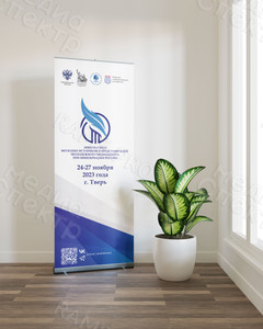 Roll Up - фотозона для конференции в ТВГУ 24-26.11.2023 — фото