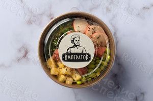 Разработка логотипа для службы доставки еды «Император» — фото 2