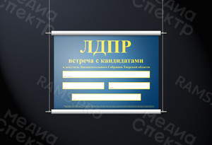 Афиша А4 на самоклейке «ЛДПР» — фото 1