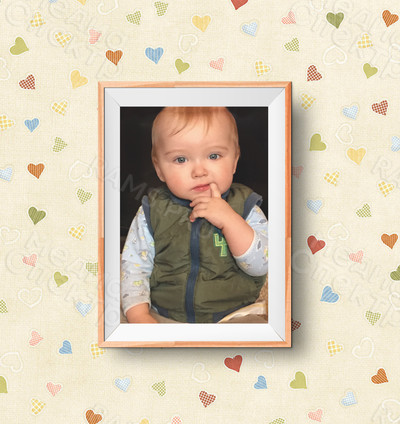 Фотокартина на холсте 30х40см «Малыш» — фото