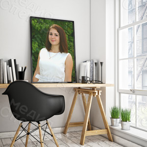 Фотокартина на холсте 40х60см «Юлечка» — фото 1