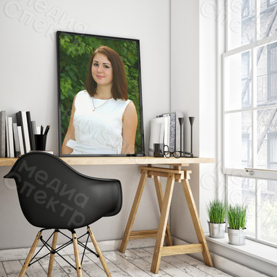 Фотокартина на холсте 40х60см «Юлечка» — фото